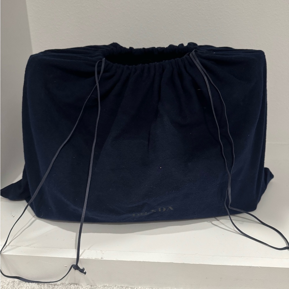 Prada Black Leather Tote Bag - Picture 9 of 15